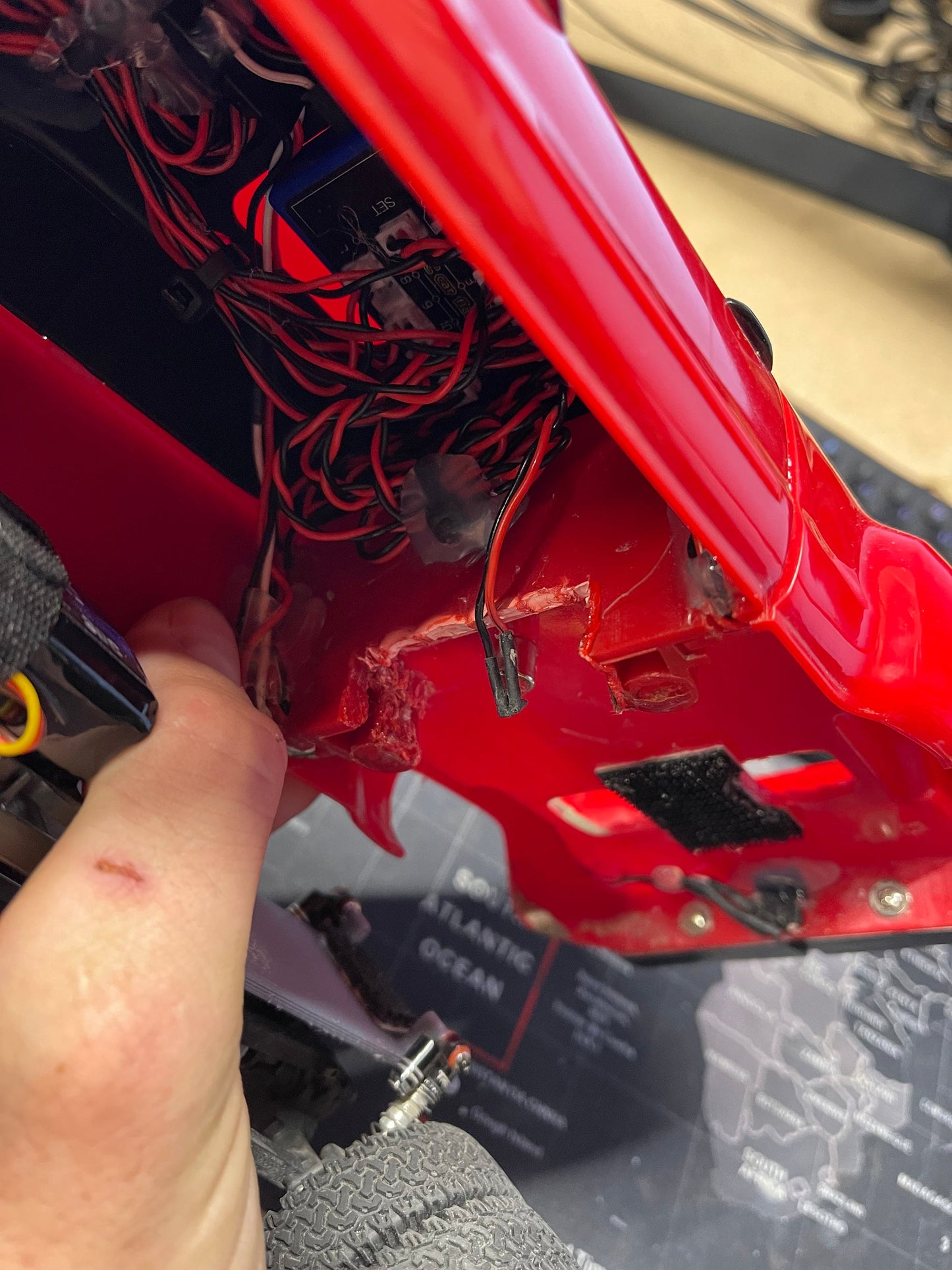 SCX24 Big Country Chassis Extension