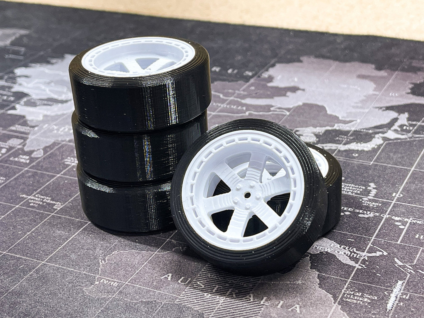 SCX24 Drift Wheels